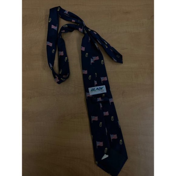 Chick-fil-A American Flag Dark Blue Tie - Picture 4 of 4